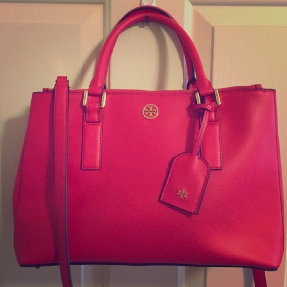 Tory Burch Robinson Double Zip Tote